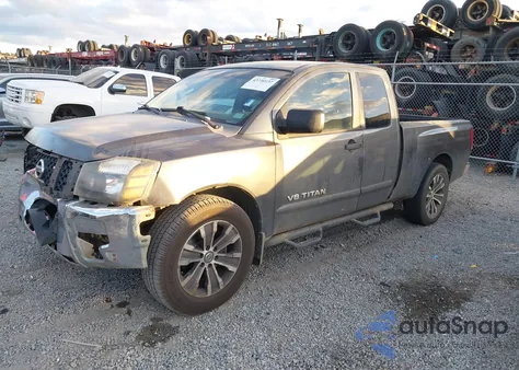 2008 Nissan Titan Le/Se/Xe из США, поврежденный, VIN 1N6BA06A58N355554